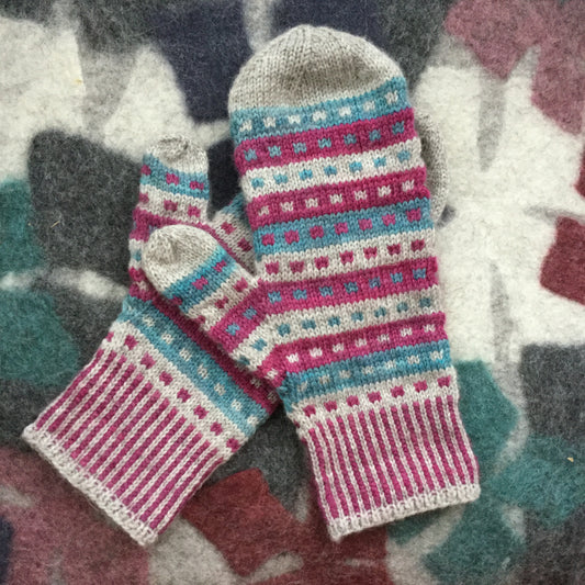 Beskrivning "Karamellvanten"