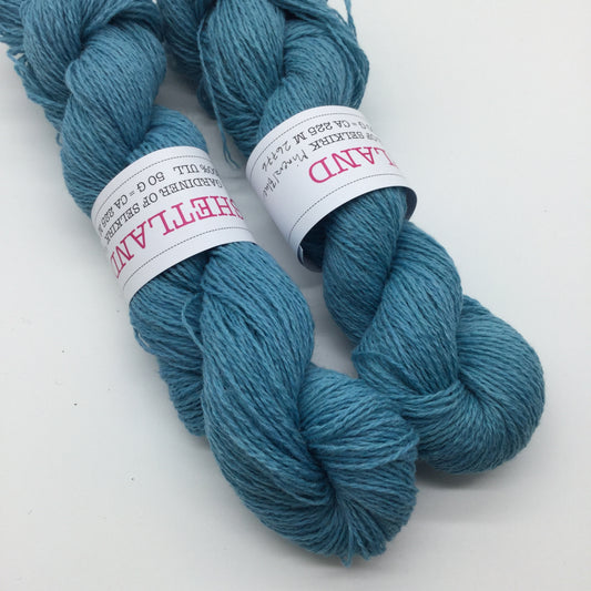 Shetlandsgarn Mineral Blue