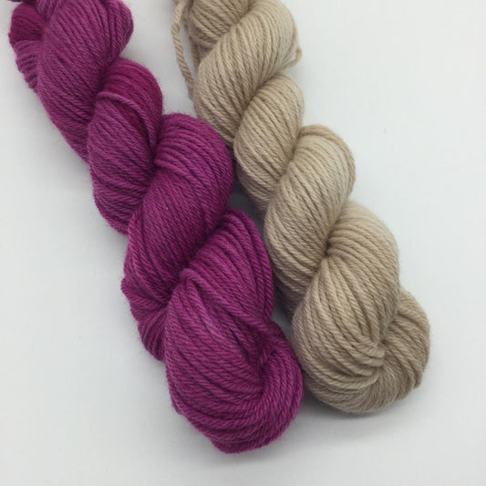 Garnpaket Vanten Frost "Cyklamen"